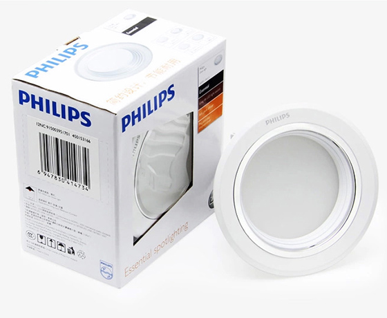 Philips LED downlight Concave type prevent mist 2.5 inch 3.5w,3 inch 5w,3.5 inch 6.5w,4 inch 9w